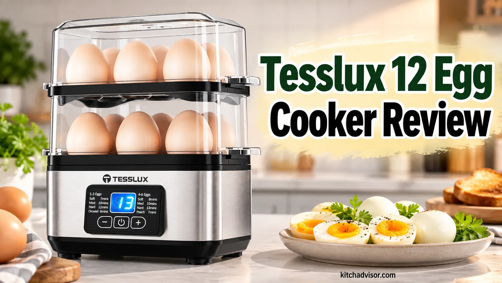 Tesslux 12 Egg Cooker Review