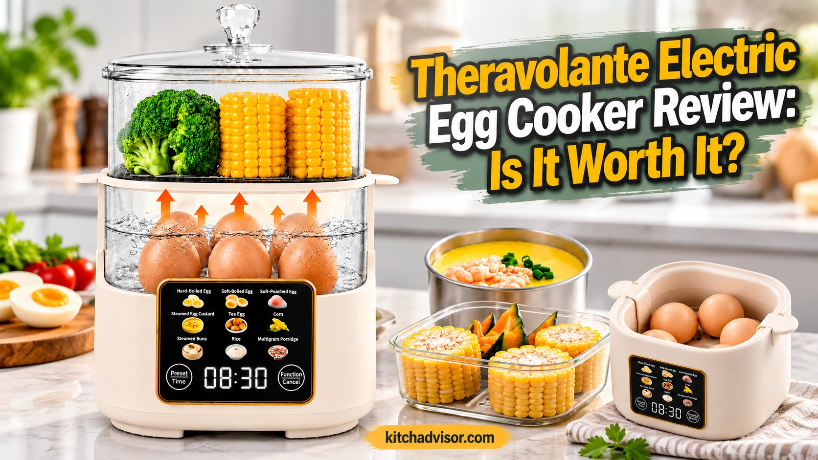Theravolante Electric Egg Cooker Review