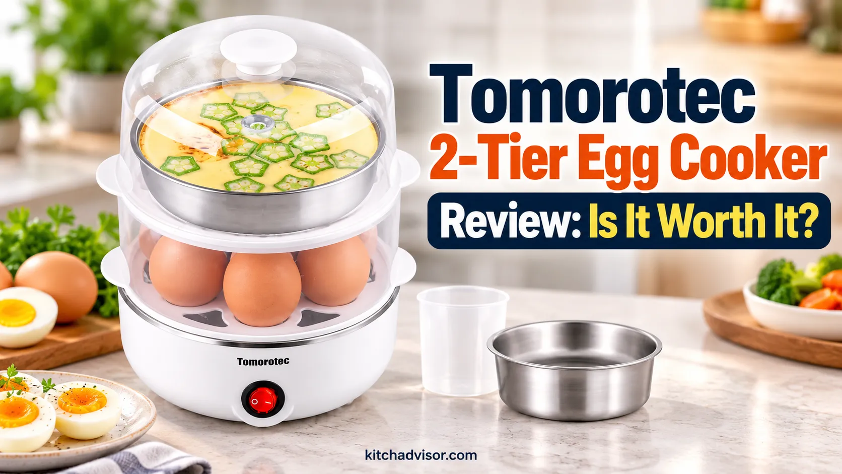 Tomorotec 2-Tier Egg Cooker Review