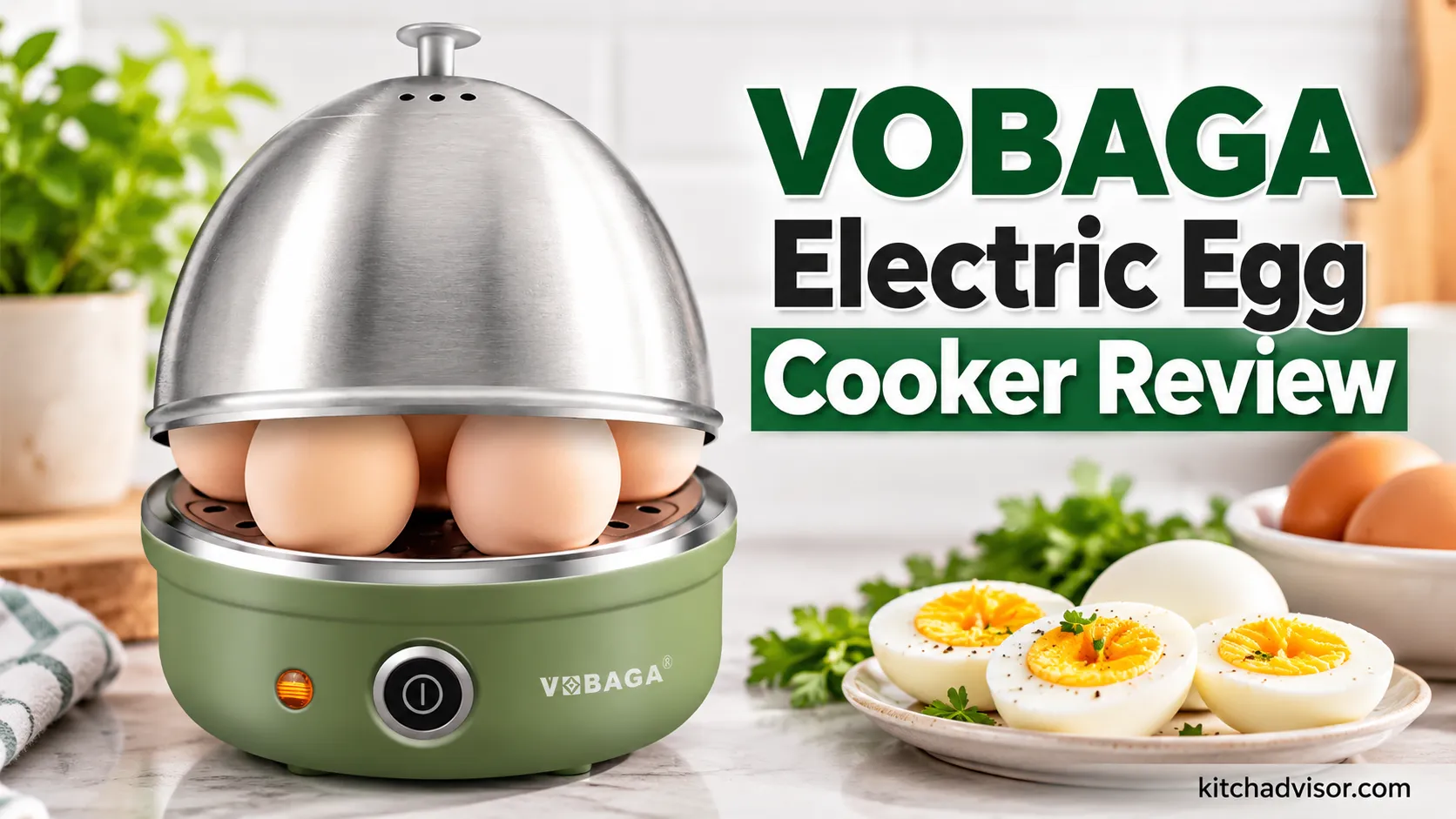 VOBAGA Electric Egg Cooker Review