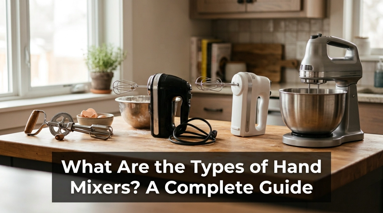 What Are the Types of Hand Mixers