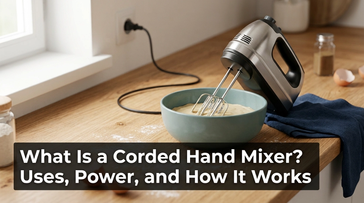 What Is a Corded Hand Mixer