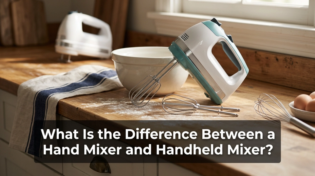 What Is the Difference Between a Hand Mixer and Handheld Mixer