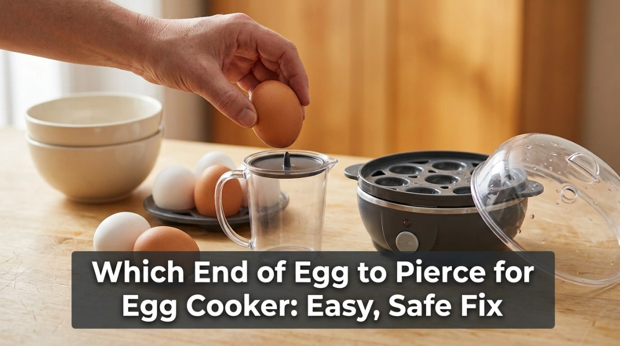 Which End of Egg to Pierce for Egg Cooker Easy, Safe Fix