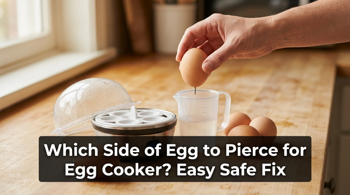 Which Side of Egg to Pierce for Egg Cooker Easy Safe Fix