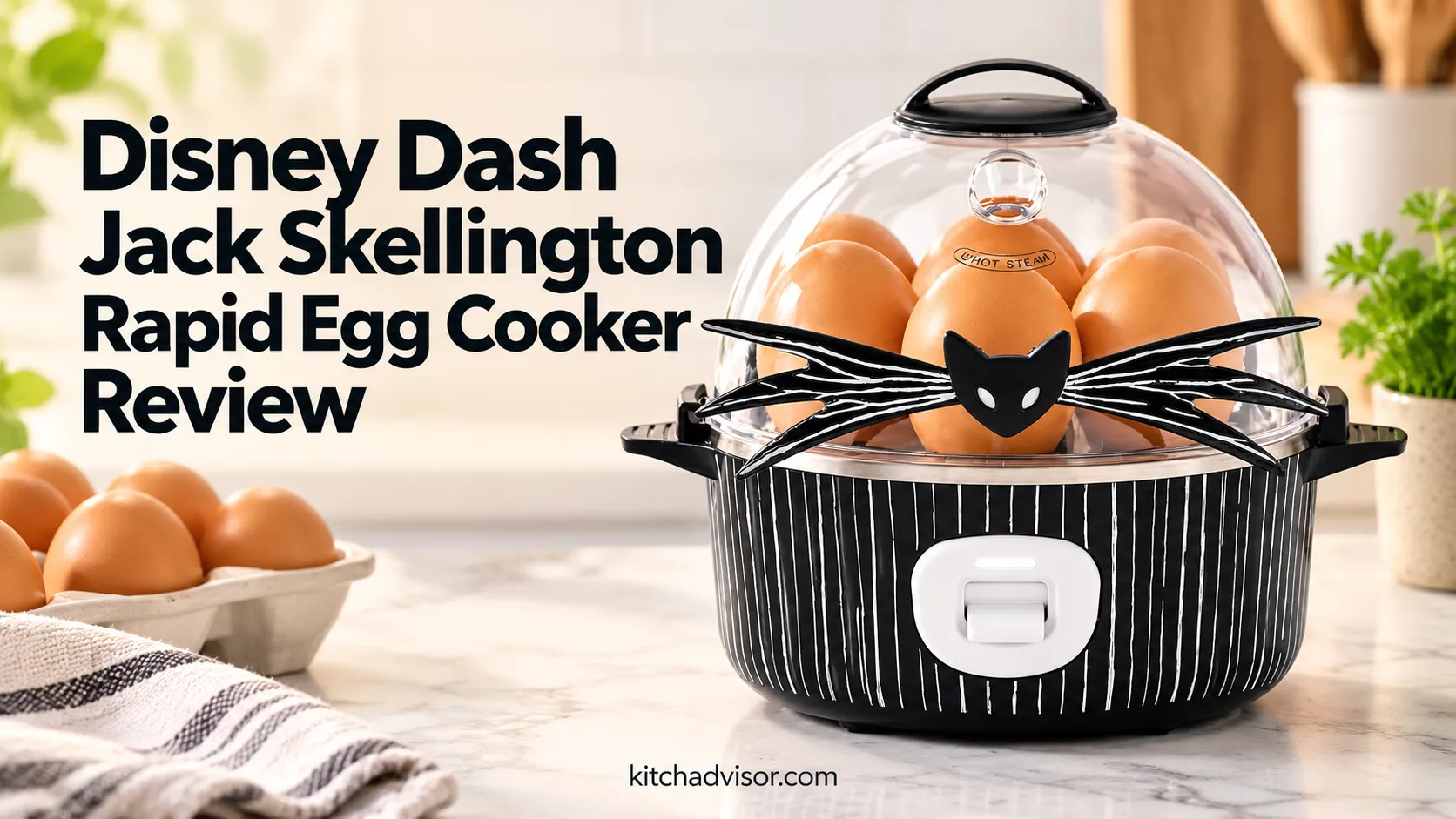 Disney Dash Jack Skellington Rapid Egg Cooker Review