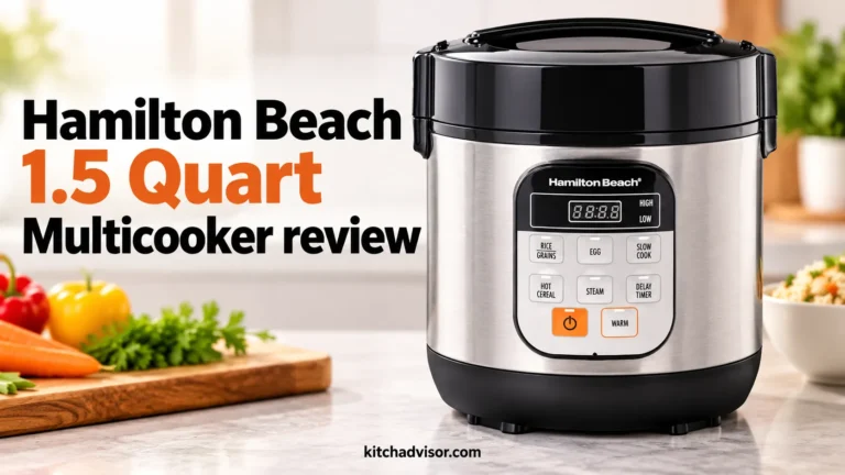 Hamilton Beach 1.5 Quart Multicooker review