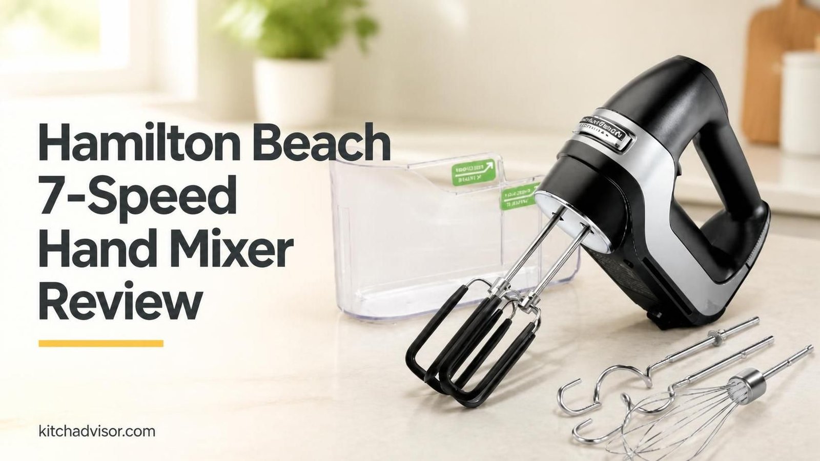 Hamilton Beach 7-Speed Hand Mixer Review