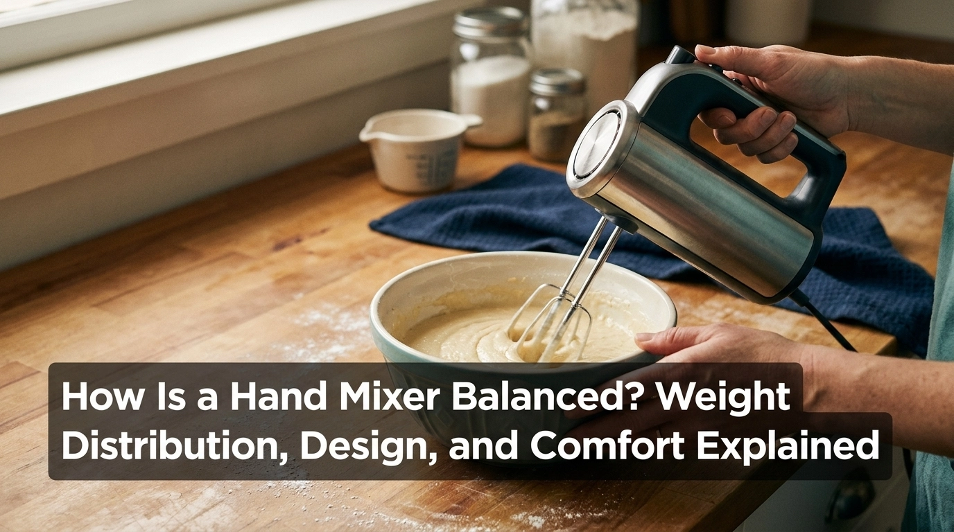 How Is a Hand Mixer Balanced