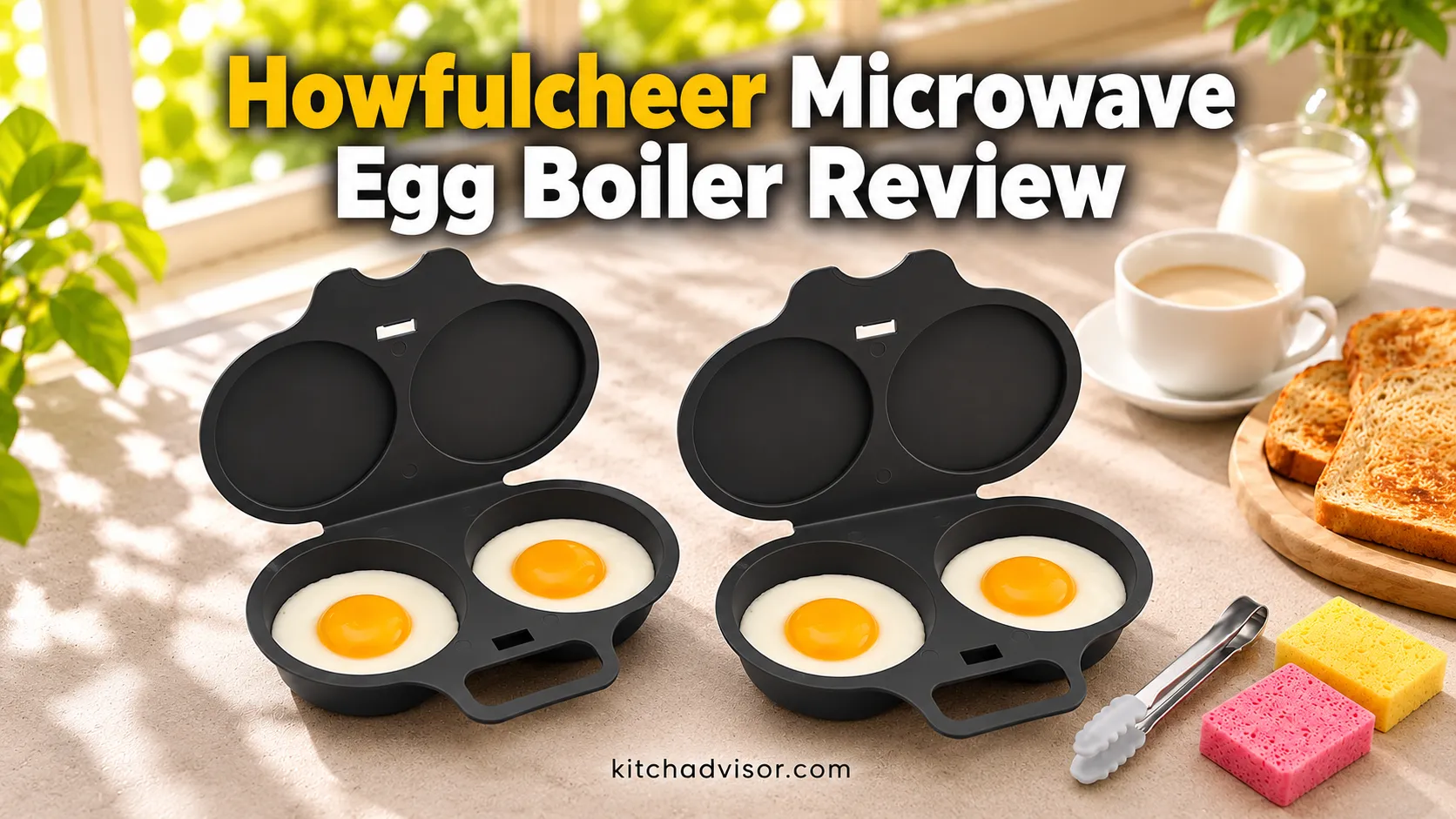 Howfulcheer Microwave Egg Boiler Review