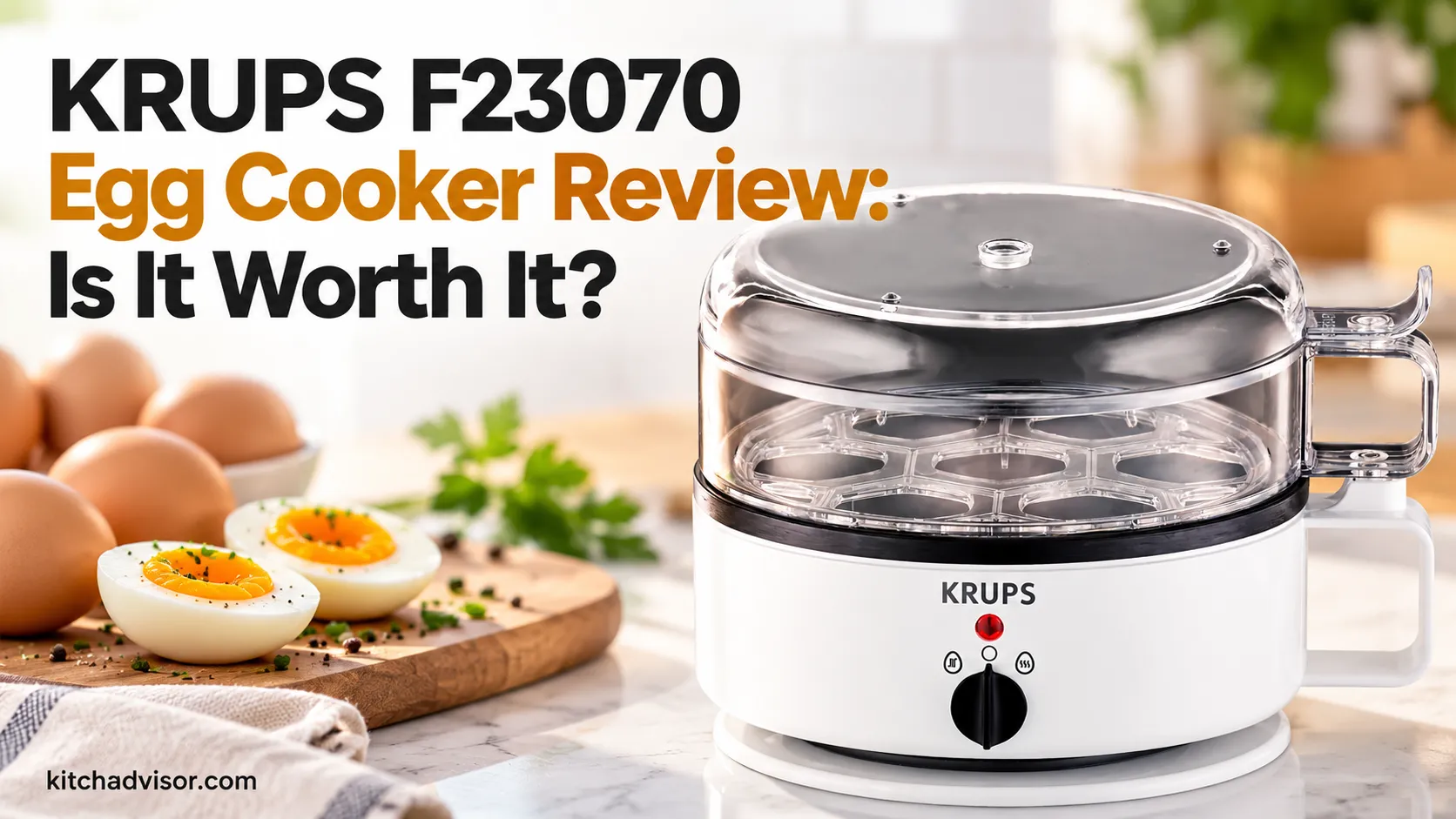 KRUPS F23070 Egg Cooker Review