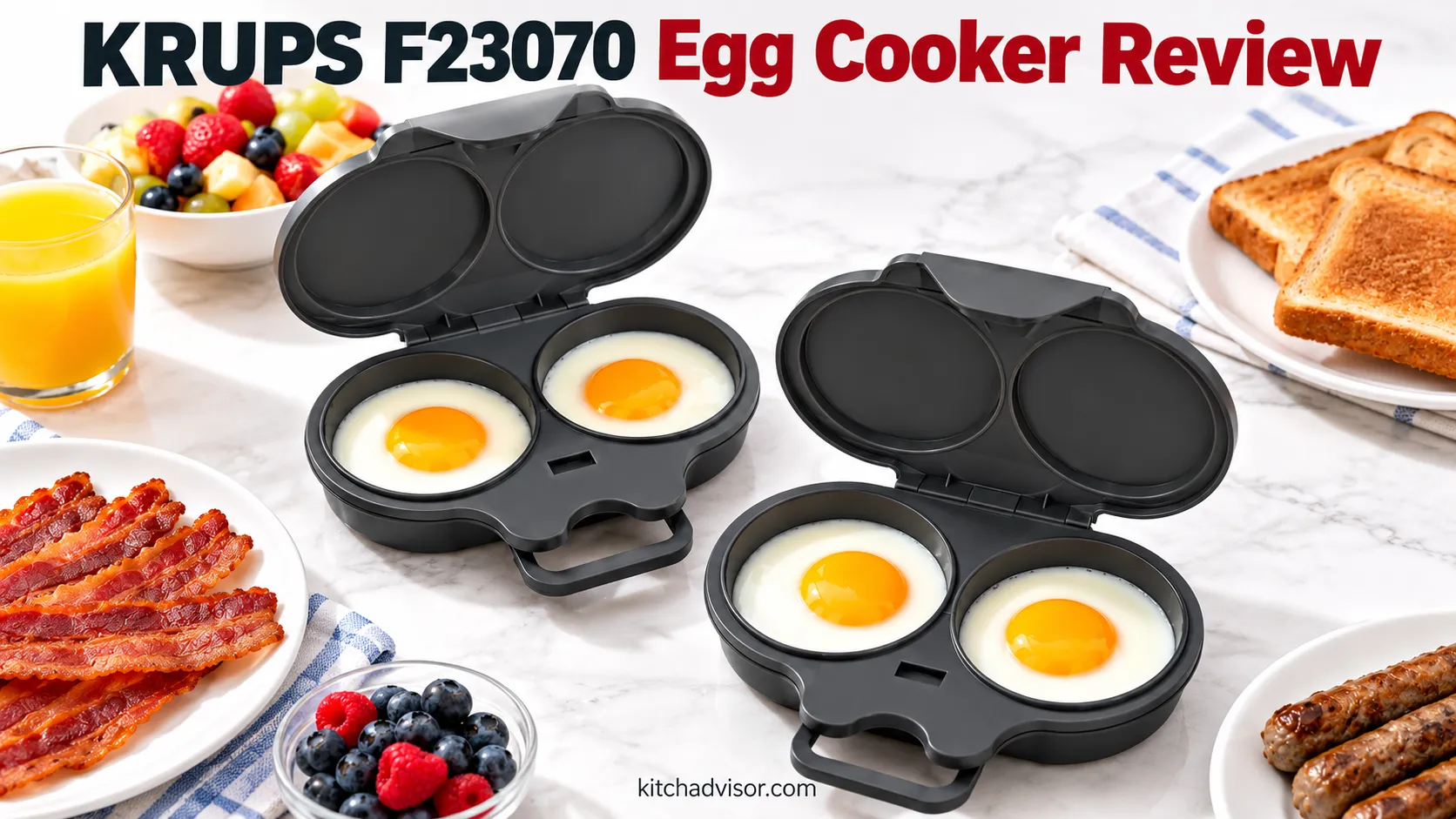 KRUPS F23070 Egg Cooker Review