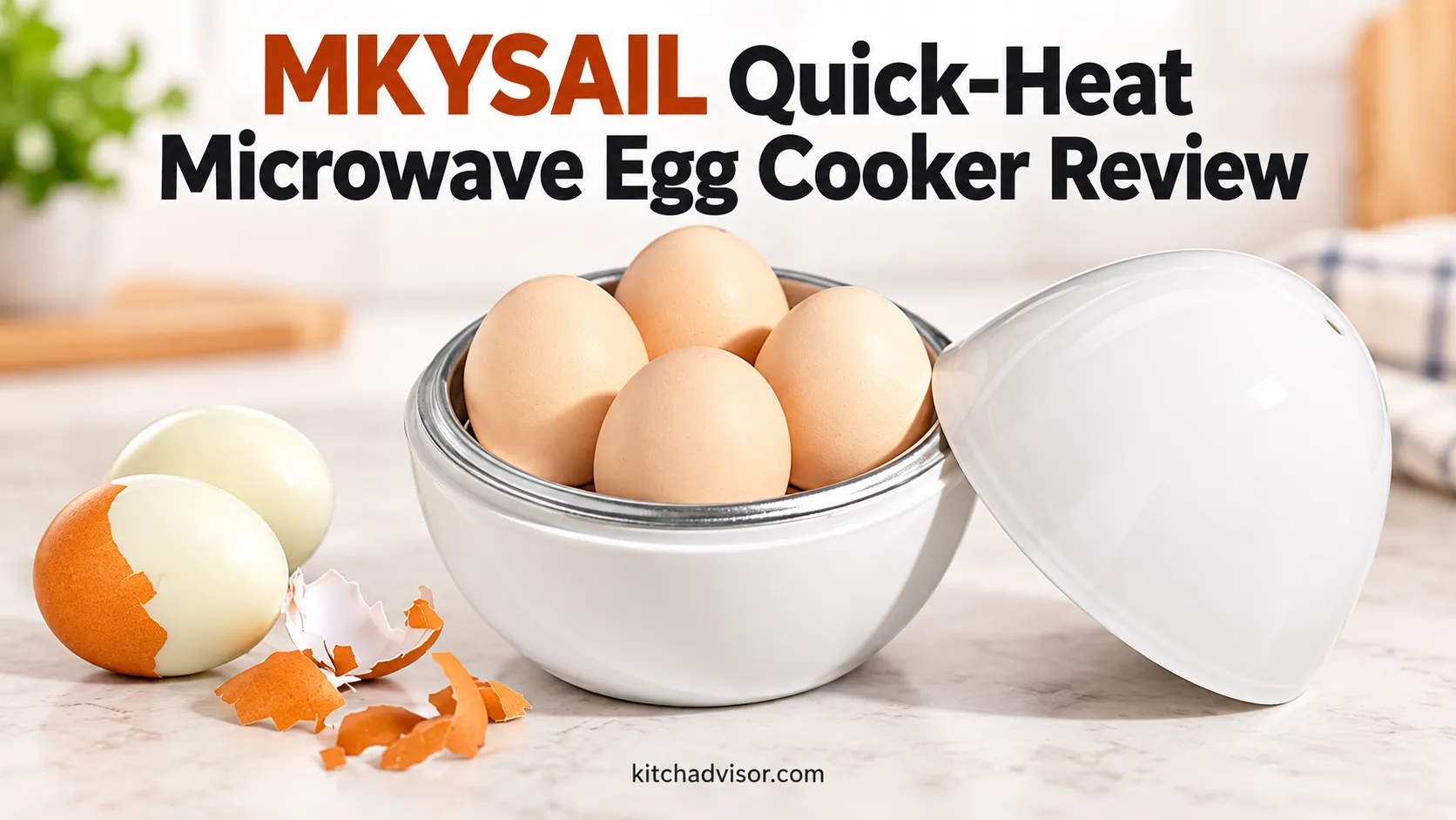 MKYSAIL Quick-Heat Microwave Egg Cooker Review