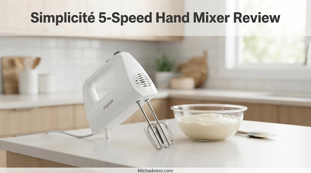 Simplicité 5-Speed Hand Mixer Review
