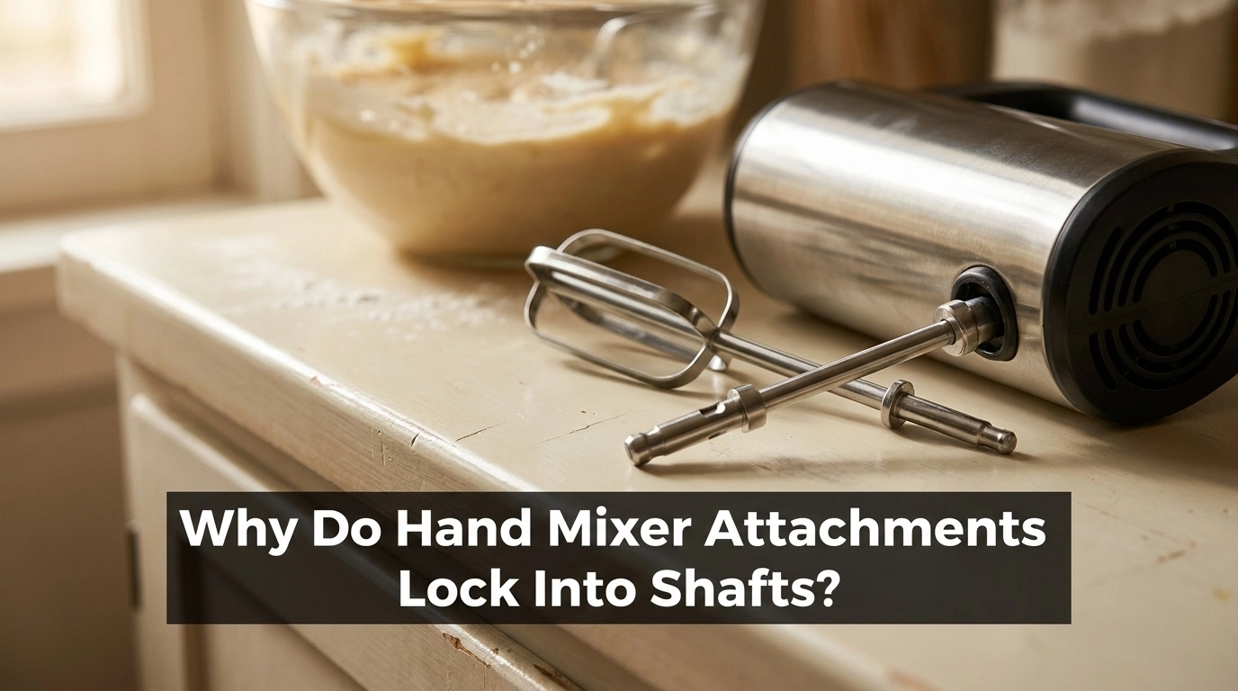 Why Do Hand Mixer Attachments Lock Into Shafts