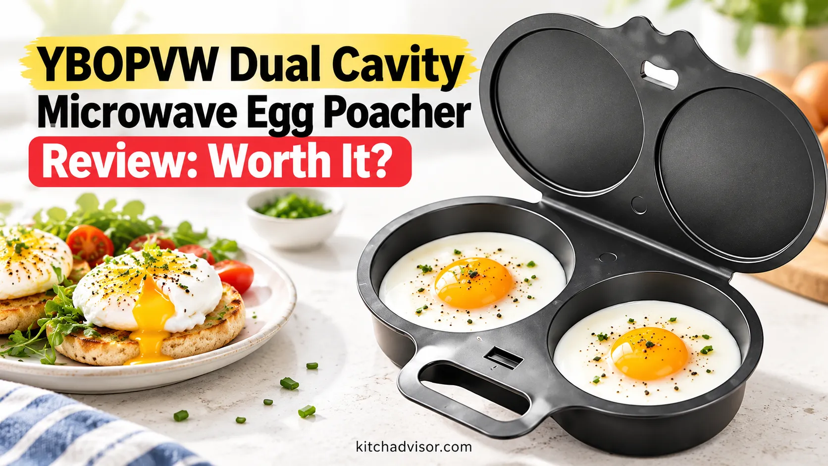YBOPVW Dual Cavity Microwave Egg Poacher Review
