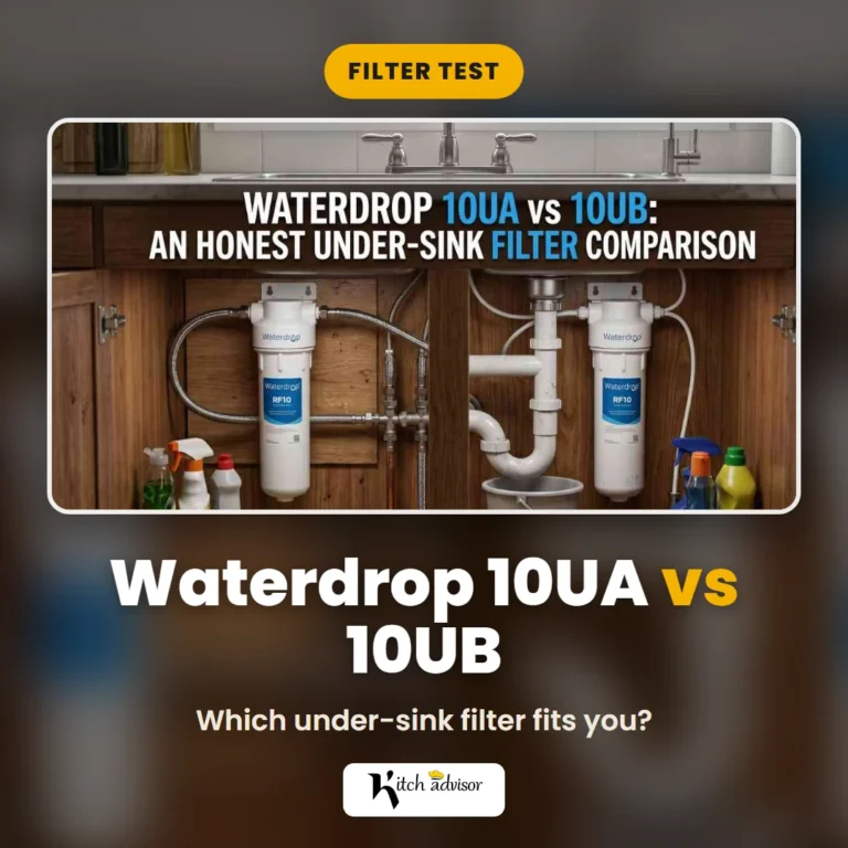 Waterdrop 10UA vs 10UB under-sink filter